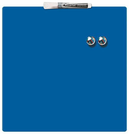 Rexel üzenőtábla | mágneses | írható | kék | 36x36 cm