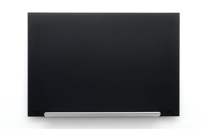 Mágneses üvegtábla, 38,1x67,7 cm, NOBO Impression Pro, fekete
