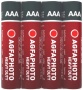 Elem, AAA, 4 db, féltartós (szén-cink), zsugor, AGFAPHOTO 'Heavy Duty'