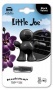 Autóillatosító, szellőzőrácsra, LITTLE JOE 'Black Velvet', fekete