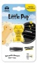 Autóillatosító, szellőzőrácsra, LITTLE JOE 'PUP Vanilla Pup-sation', sárga