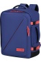 Hátizsák, kabin méret, 38l, M-es, AMERICAN TOURISTER Take2Cabin, lila/korall