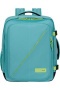 Hátizsák, kabin méret, 38l, M-es, AMERICAN TOURISTER 'Take2Cabin', türkiz/lime