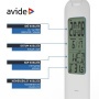 Asztali lámpa, LED, 4W, AVIDE Calendar, fehér
