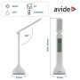 Asztali lámpa, LED, 4W, AVIDE Calendar, fehér