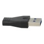 Adapter, USB-A apa/USB-C anya, AVAX AD601 Connect+, fekete
