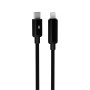 Töltőkábel, USB-C - lightning (Apple), 27W, 1 m, AVAX CB651 Pulsey, szürke