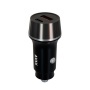 Autós töltő, USB-C, USB-A, AVAX CC340B, fekete