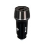 Autós töltő, USB-C, USB-A, AVAX CC340B, fekete