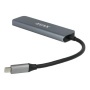 USB-C elosztó-HUB, HDMI+USB-C+2xUSB 3.0, PD, AVAX HB611 Connect+, fekete