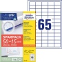 Etikett, univerzális, 38x21,2 mm, AVERY ZWECKFORM, Sparpack, 4225 etikett/csomag