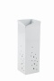 Esernyőtartó, fém, ALBA 'Pure Line', fehér