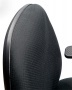 MaYAH Energetic irodai forgószék | állítható karfa | exkluzív fekete szövetborítás | fekete lábkereszt