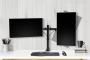 Monitortartó kar, kettő monitorhoz, KENSINGTON, SmartFit® Ergo Dual