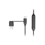 Fejhallgató, mikrofonnal, KENSINGTON H950 EQ USB-C/USB-A, fekete