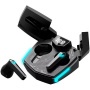 Fülhallgató, vezeték nélküli, Bluetooth 5.3, gaming, CANYON DoubleBee GTWS-2, fekete