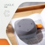 Hangszóró, hordozható, Bluetooth 5.3, CANYON Hexagon 10, szürke-narancs