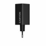 Hálózati töltő, 1xUSB-A, 2xUSB-C, 65W, CANYON Hexagon 65, fekete
