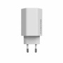 Hálózati töltő, 1xUSB-A, 2xUSB-C, 65W, CANYON Hexagon 65, fehér