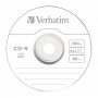 CD-R lemez, 700MB, 52x, 100 db, hengeren, VERBATIM DataLife