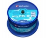 CD-R lemez, Crystal bevonat, AZO, 700MB, 52x, 50 db, hengeren VERBATIM 'DataLife Plus'