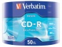 CD-R lemez, 700MB, 52x, 50 db, zsugor csomagolás, VERBATIM DataLife