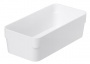 Fiókrendező, 20x6x10 cm, SMARTSTORE 'Compact', fehér