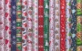Csomagolópapír, íves, 70x200 cm, 60 tekercs, vegyes karácsonyi minták, VICTORIA PAPER