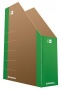 Iratpapucs, karton, 80 mm, DONAU 'Life', neon zöld