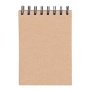 Jegyzetfüzet, spirálozott, A6, vonalas, 80 lap, OFFICE PRODUCTS 'Craft'