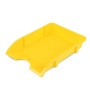 Irattálca, műanyag, törhetetlen, DONAU 'Solid', sárga