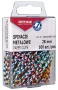 Gemkapocs, 28 mm, csíkos, OFFICE PRODUCTS, színes