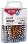 Gemkapocs, 50 mm, csíkos, OFFICE PRODUCTS, színes