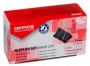 Bindercsipesz, 15 mm, OFFICE PRODUCTS, fekete