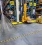 Jelölőszalag, 50 mm x 30 m, 0,5 mm, DURABLE, DURALINE® , sárga-fekete