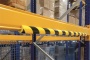 Élvédő profil, mágneses, DURABLE E25R, sárga-fekete