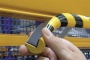Élvédő profil, mágneses, DURABLE E25R, sárga-fekete