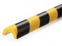 Csővédő profil, DURABLE 'P30', sárga-fekete