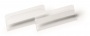 Logisztikai zseb, 100x38 mm, fekvő, DURABLE HARD COVER, öntapadó csíkkal, átlátszó