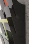 Prospektustartó, fali, álló, A4, DURABLE FLEXIPLUS 6, fekete