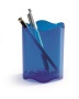 Írószertartó, műanyag, DURABLE, 'Trend', áttetsző kék