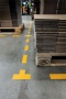 Padlójelölő matrica, 50x150 mm, DURABLE Csík, sárga
