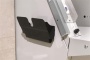 Prospektustartó, fali, fekvő, A4, mágneses, DURABLE FLEXIPLUS, fekete