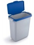 Nyitható tető, 60 l-es szemeteshez, műanyag, DURABLE Durabin®, kék