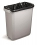 Szemetes, 60 l, műanyag, DURABLE DURABIN ECO, szürke