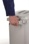 Szemetes, 60 l, műanyag, DURABLE DURABIN ECO, szürke