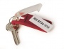 Kulcscímke, műanyag, DURABLE KEY CLIP, vegyes színek