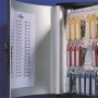 Zárható kulcsszekrény, számzáras, 36 kulcs, DURABLE KEY BOX CODE