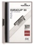 Gyorsfűző, klipes, A4, DURABLE 'DURACLIP® 30', szürke