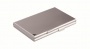 Névjegykártyatartó tárca, fém, 20 db-os, DURABLE 'CARD BOX DUO', ezüst